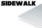 Evergreen Scale Models Sidewalk Sheet
